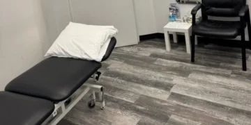 Treatment room in Local Clinic Ottawa